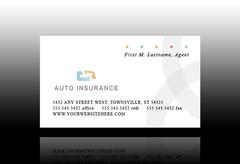 vehicle-insurance-company-business card-template